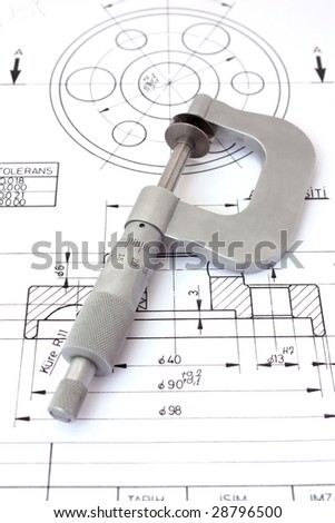 Sketch Of Micrometer