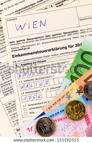 an austrian tax return for income tax is required.