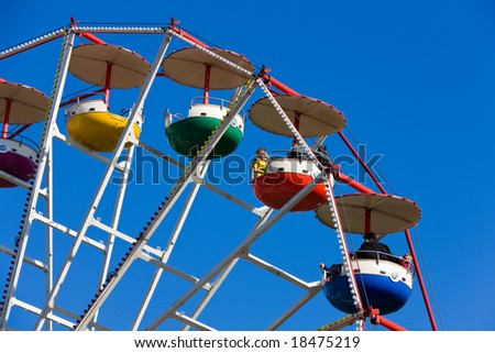 Ferris wheel on a Market