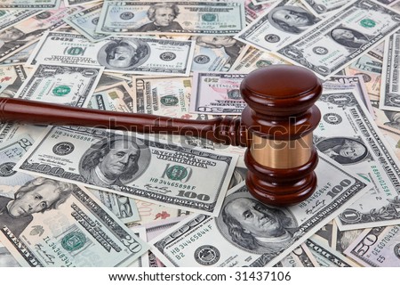 Money and a gavel