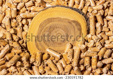 pellets for heating as an alternative energy source. eco-friendly heating