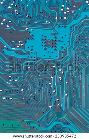 computer motherboard, symbolic photo for computer hardware, miniaturization, high-tech