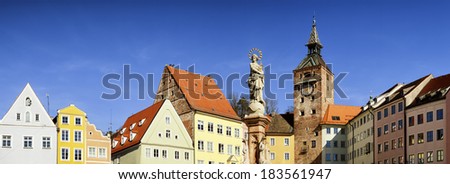 Old town of landsberg am lech - bavaria