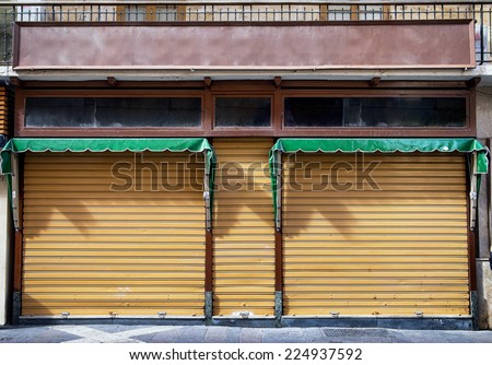 old store front - nice facade