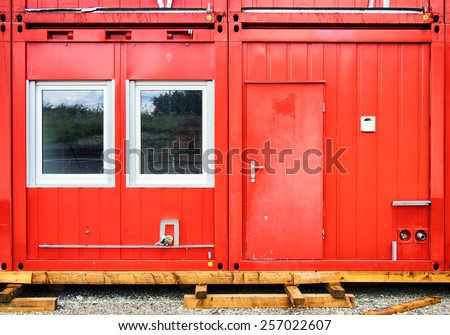 new red mobile home container