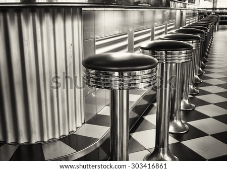 old fashioned bar stools
