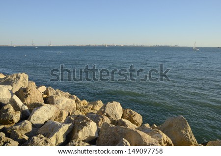 The Bay of Cadiz is a body of water adjacent to the southwestern coast of Spain