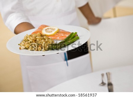 Serving Of Salmon