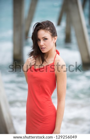 Lifestyle image at a south Florida Beach.