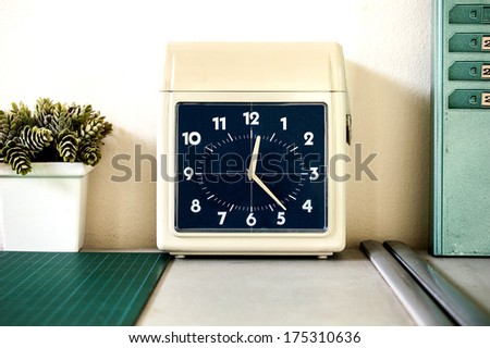 Time stamp machine