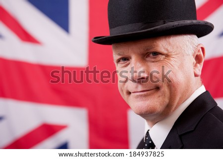 Smiling English Gentleman