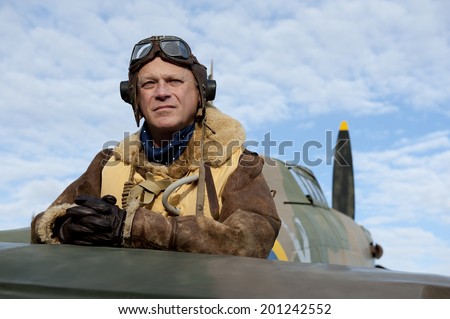 World War Two Fighter Pilot
