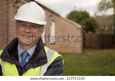 Smiling Building Site Foreman