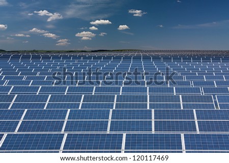 Infinite series of solar collectors