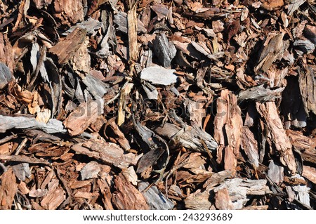 Bark mulch