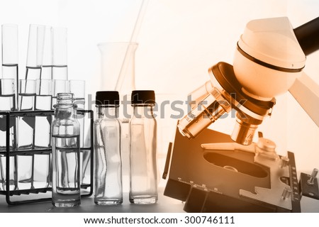 Scientific equipment for background