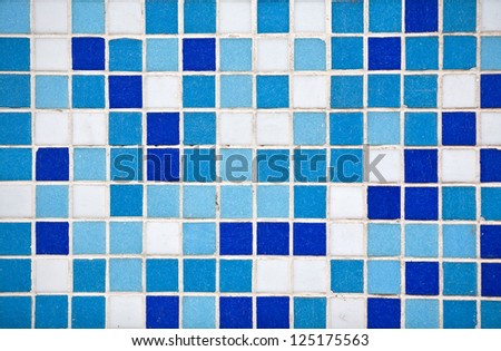 Blue mosaic Tiles