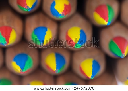 Color lead pencils