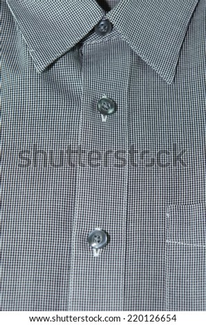 Buttons gray shirts men\'s business.