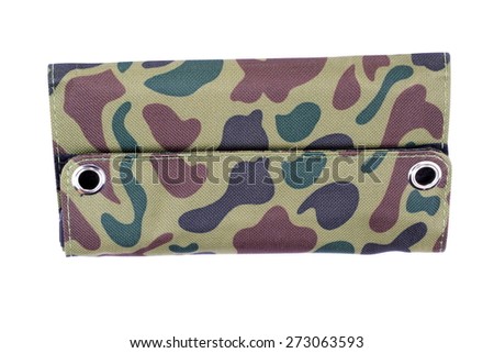 military Bag Isolated