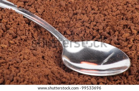 many of milled coffee and teaspoon