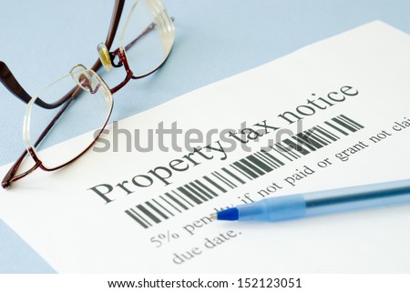 property tax notice