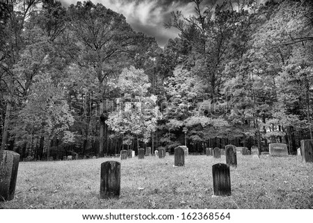Cemetery behind the Primitive Baptist Church in Cades Cove, TN