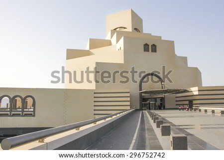Museum of Islamic Art, on April 16, 2015 in Doha, Qatar