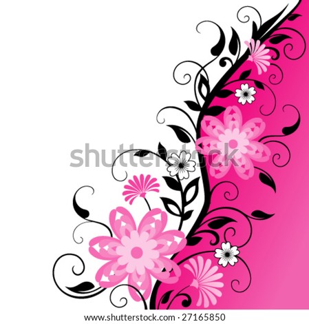 flower background. pink flower background