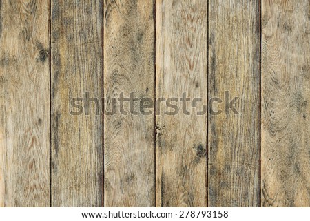 Wood texture, old grunge wood panel background.