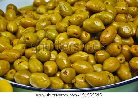 pickled Olive fruits in Thailand