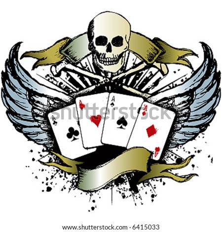 poker tattoos. poker tattoo