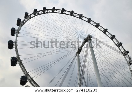 Giant wheel at Singapore
