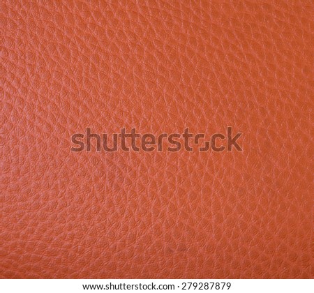 smooth texture painted brown leather close up