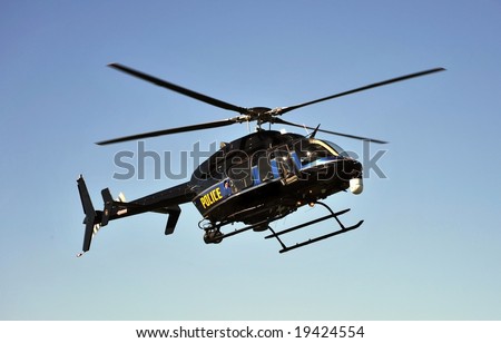generic police search and rescue  helicopter