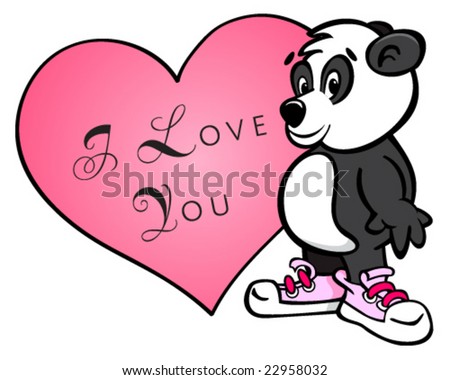 Cartoon heart pictures of love