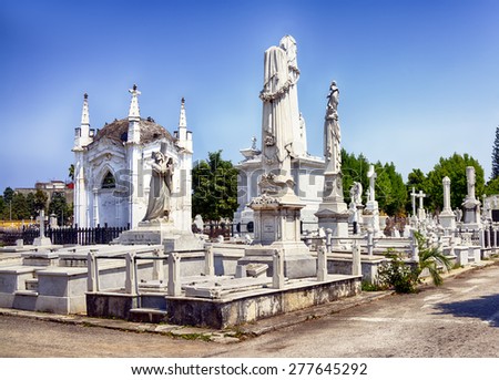 Christopher Columbus Cemetery in Havana, Cuba