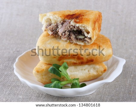 fried pies with fish