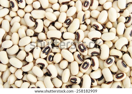 Black eyed beans background