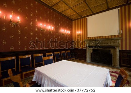 old castle room