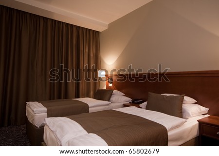 bedroom at night