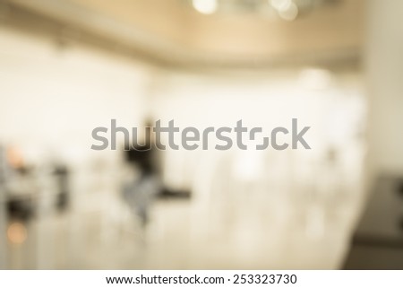 office worker in meeting room in blurry for background
