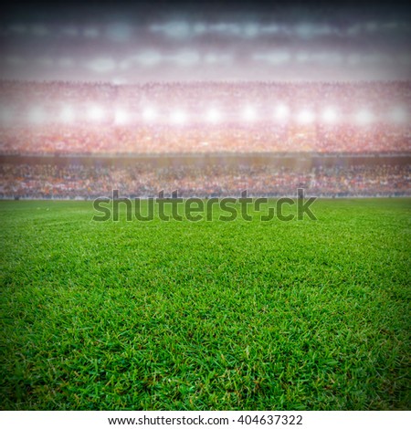 soccer stadium and the supporters background