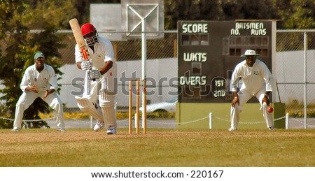 Cricket Match in Barbados, West indies.