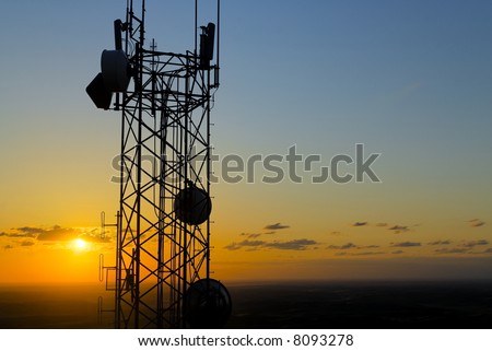 Palouse communication tower, Washington.