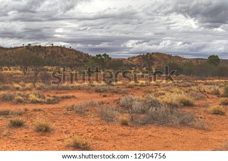 High Dynamic Range (HDR) impression of the West MacDonnell Ranges, Australia