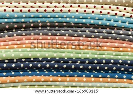 Colorful vintage Cloth