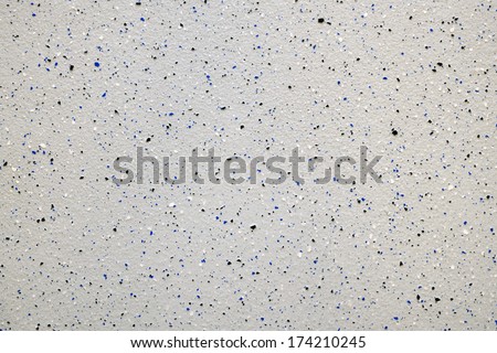 detail of completed epoxy product applied tothe floor of an industrial building
