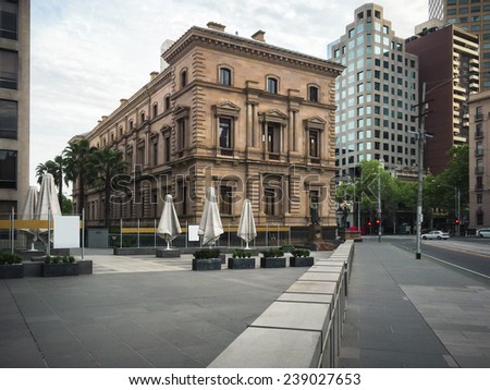 Melbourne\'s historic Old Treasury Building, Victoria, Australia. Once home to the Victorian Treasury Department, the building is now a museum of Melbourne history.