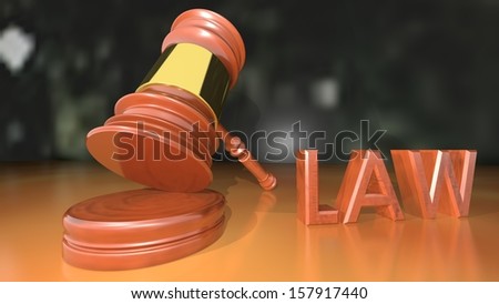 The hammer of the judge - Law